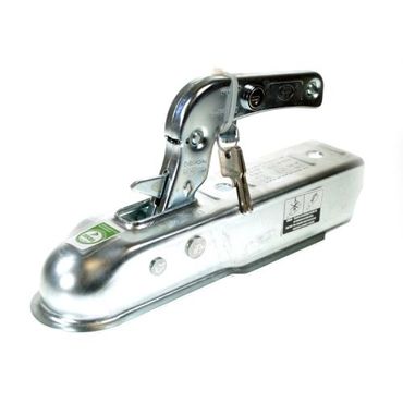 Maypole 50mm Coupling Hitch & Integral Lock (pressed Steel) Bk