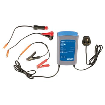 Laser Tools 4 in 1 Intelligent Battery Charger 10A
