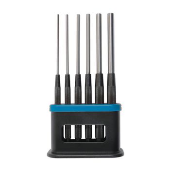 Laser Tools Parallel Pin Punch Set 6pc