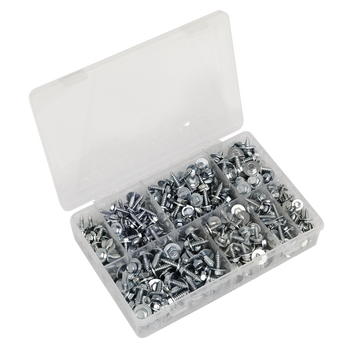 Acme Screw with Captive Washer Assortment 425pc