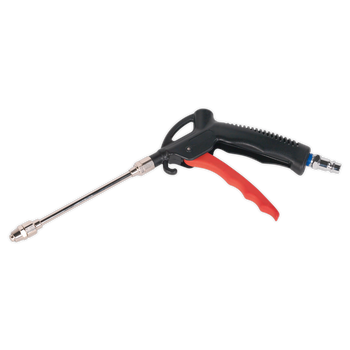 Air Blow Gun 100mm with Quick Release Connector & Safety Nozzle